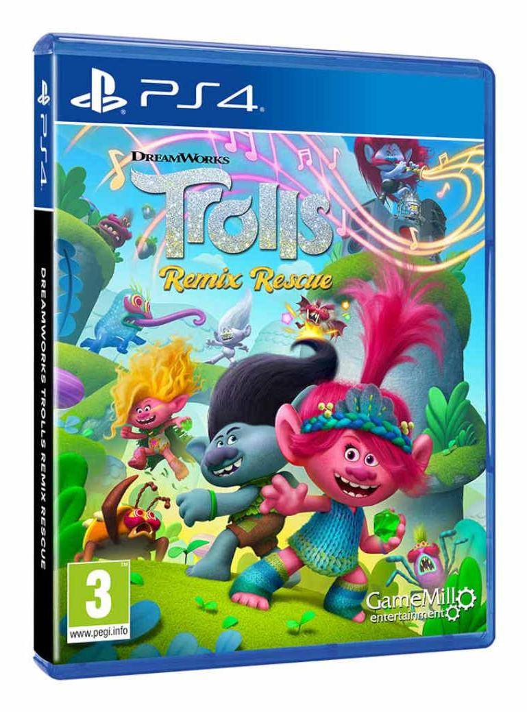 Dreamworks Trolls Remix Rescue Playstation 4 - Game Mill