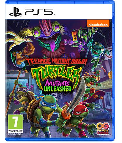 Teenage Mutant Ninja Turtles: Mutants Unleashed Playstation 5 Spil - Outright Games