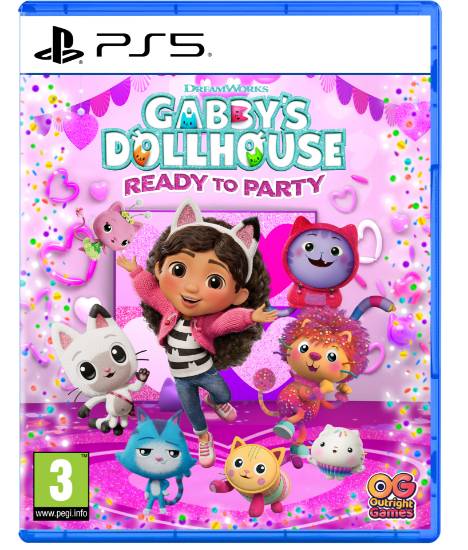 Dreamworks Gabby's Dollhouse: Ready To Party Playstation 5 Spil - Outright Games