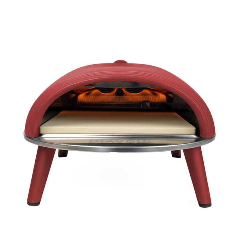 Delivita Diavolo Pizzaovn - Gas Rød