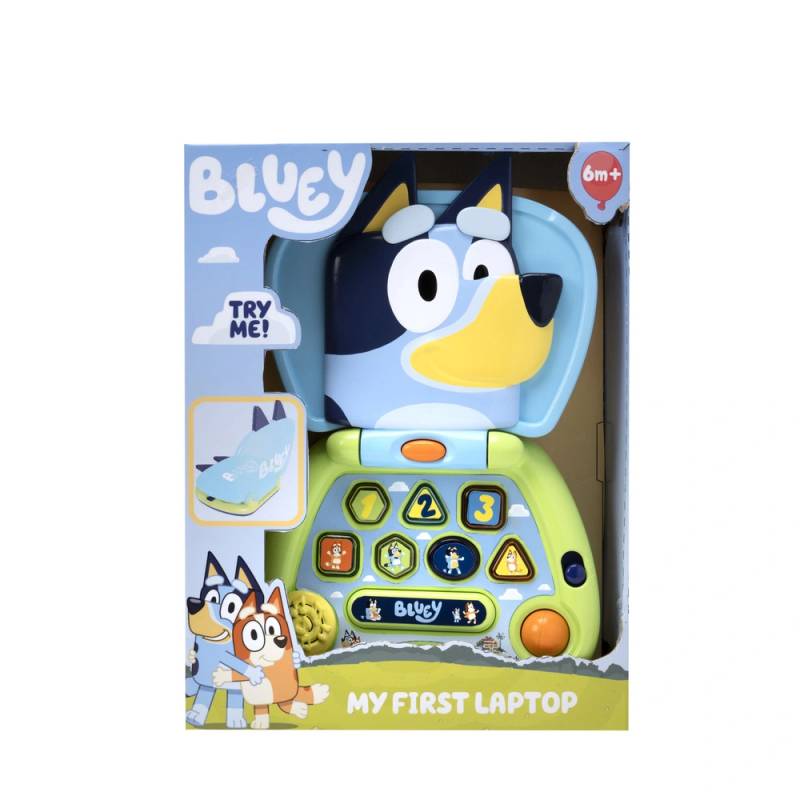 Bluey Laptop - Bog & Idé