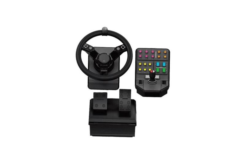 Logitech Heavy Equipment Bundle - Farming Simulator Rat/Pedal - Geekd.dk