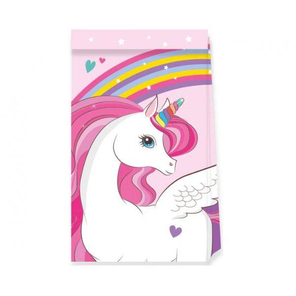 Gaveposer Unicorn Rainbow Colors 4 Stk. - Godan