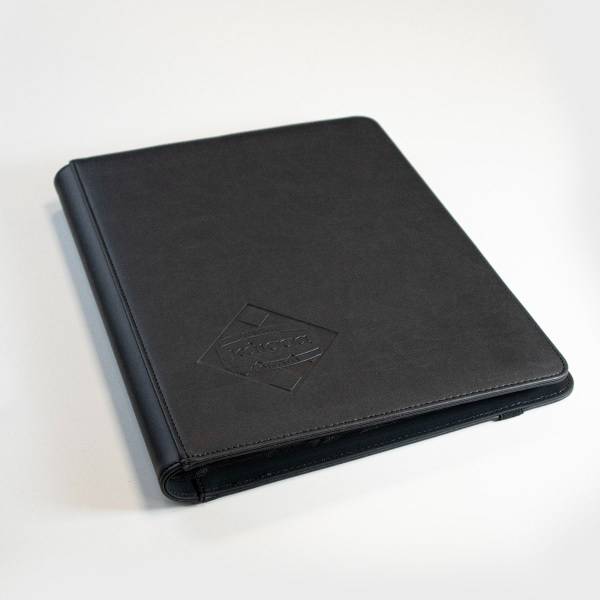 Kaissa - Mappe: Premium Binder - 9/18-Pocket (holder 360 Kort) - Black (sort) - !kort Tilbehã¸r