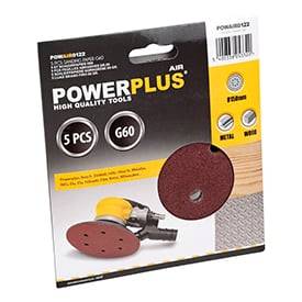 Slibeskiver Til Excentersliber ø 150 K60 - Powerplus