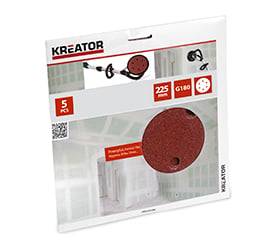 Slibepapir Til Girafsliber ø 225 Mm K180 - Kreator