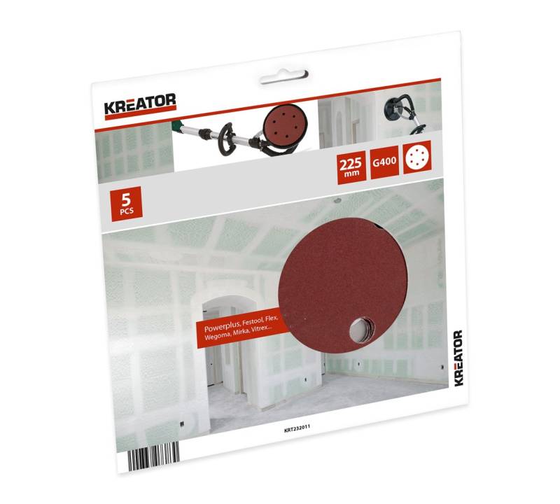 Slibepapir Til Girafsliber ø 225 Mm K400 - Kreator