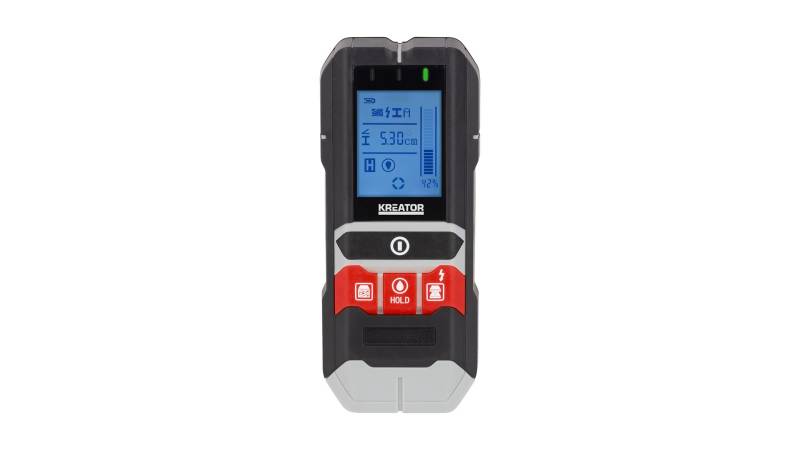 Væg Scanner Og Fugtigheds Måler 4 I 1 - Hero-Tools