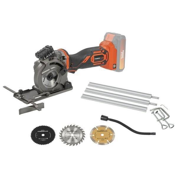 Dyksav 20 V ø 89 Mm + 6 Tilbehør - Hero-Tools