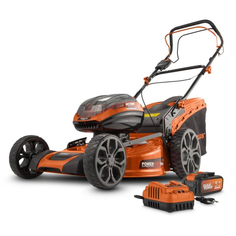 Plæneklipper Selvkørende Børsteløs 40v - Hero-Tools