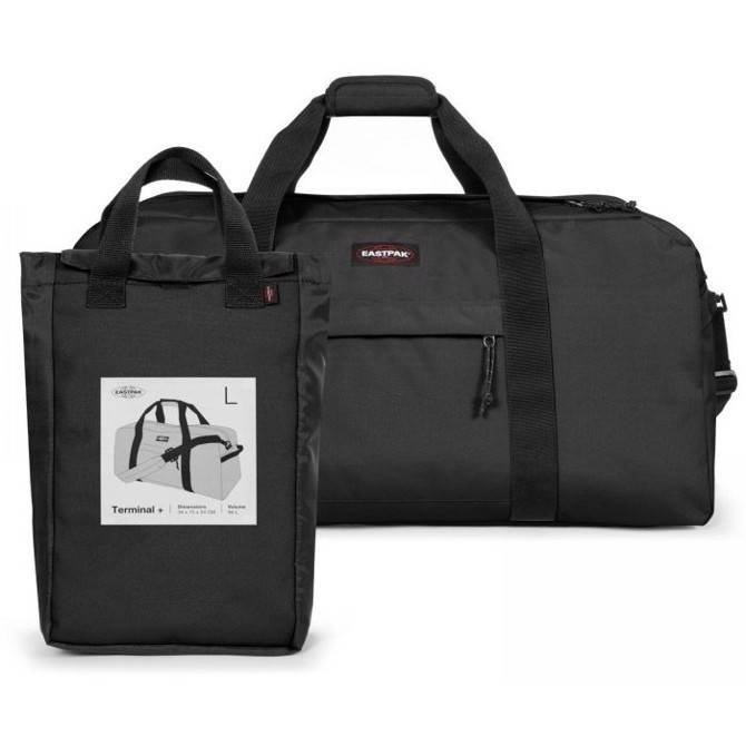 Eastpak Terminal+ Duffeltaske 96l, Sort - Duffel Tasker