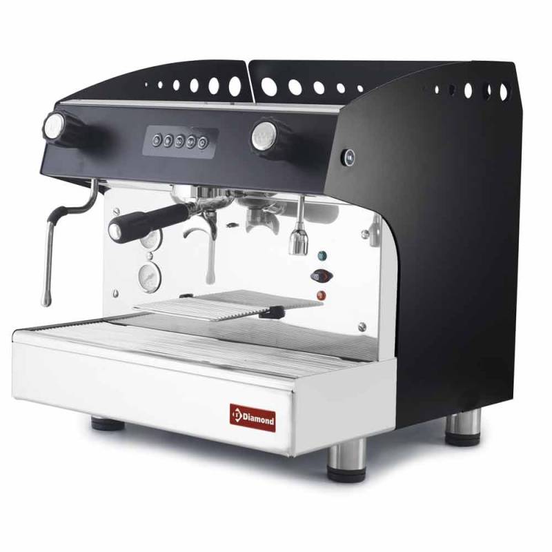 Automatisk Kaffemaskine 1 Gruppe - Sort - Diamond