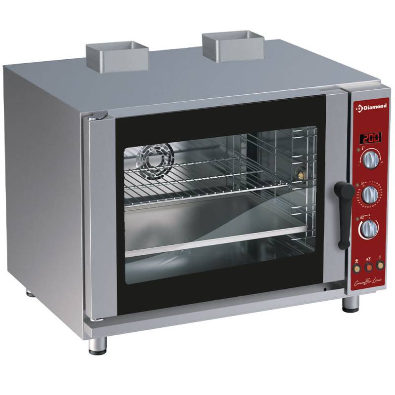 Konvektionsovn, Gas 5xen(gn), Automatisk Luftfugter - Diamond