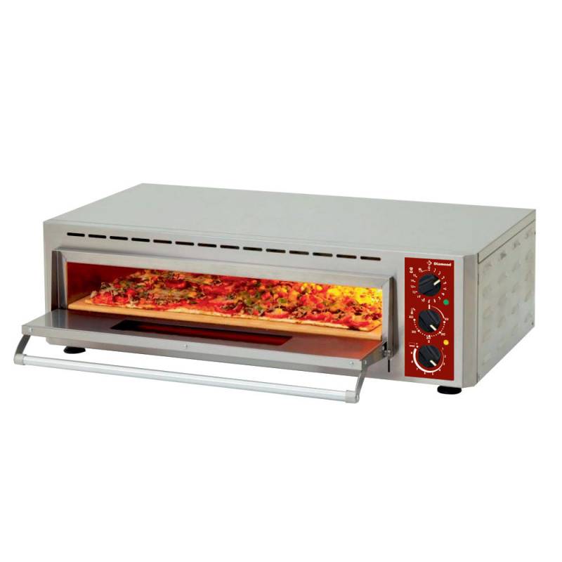Pizzaovn, El, 1 Kammer (2+3 Kw), 660x430xh100 Mm - Diamond
