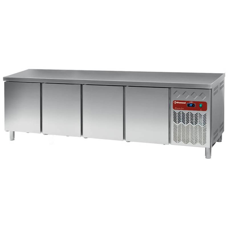 Kølebord, Ventileret, 4 Døre En 600x400 (760 L) - Diamond