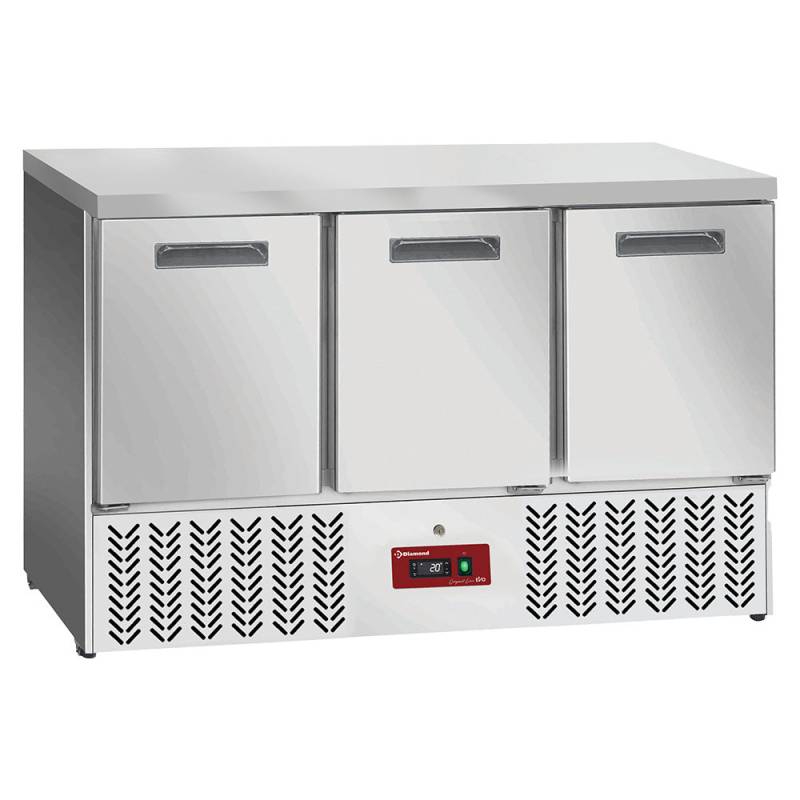 Kølebord 3 Døre Gn 1/1 - Diamond