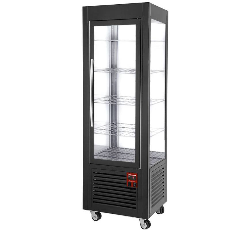 Kagemontre, 5 Hylder, 360 Liter, Sort - Diamond