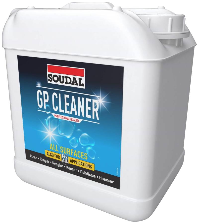 Soudal Gp Cleaner Rengøringsmiddel 5 Ltr