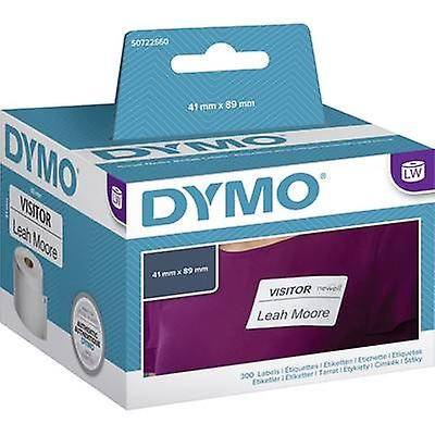 Dymo Navneskilt, 41x89 Mm. 300 Etiketter (s0722560)