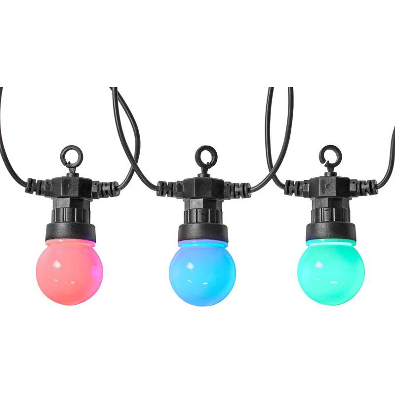 Nedis Smartlife 10 Led 9m Farvede Pærer Partylyskæde