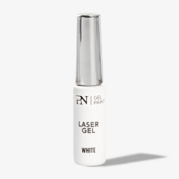 Pronails - Hvid Laser Gel - 8 Ml - Gelpaint