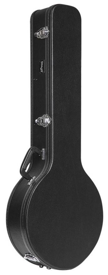 Abs Hardcase / Kuffert Til 5 Strenget Banjo - Sort - Stagg