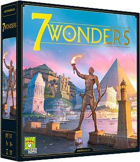 7 Wonders  (2nd Edition) - Bestseller Board Game (engelsk) - !andre Brã¦tspil