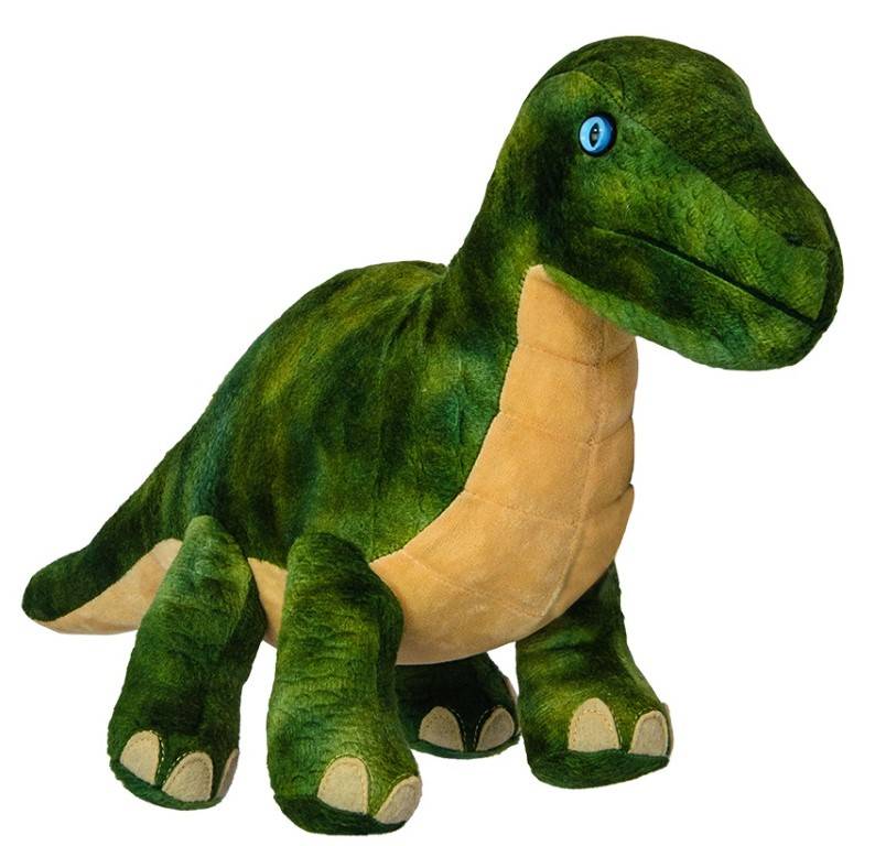 Brontosaurus Dinosaur Tøjdyr 38x27 Cm - All About Nature