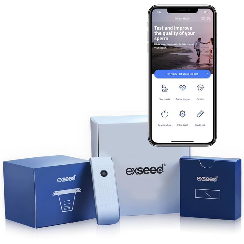 Exseed Health Sædtest (2 Test) - Babyplan