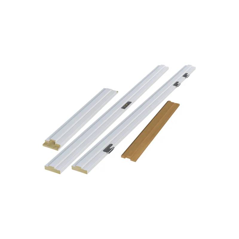Swedoor Karm 128mm 886x2089 H  M/Bund Fyr Hvid Bd30/35db M