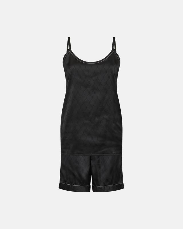 Pyjamas M. Shorts "satin" | Polyester | Sort - Hype The Detail