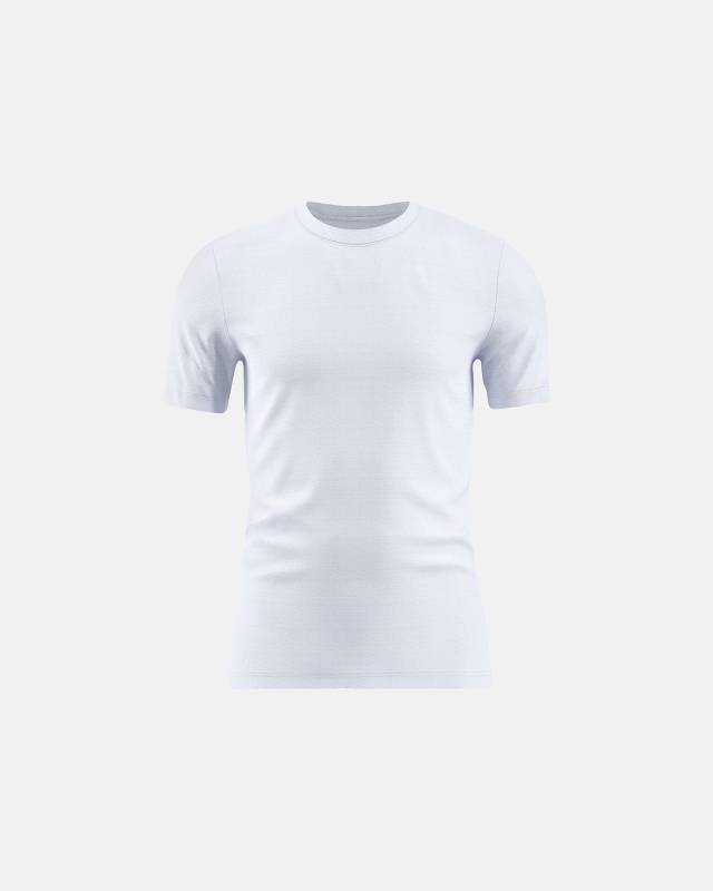 T-Shirts "airmesh" 2-Pak | Bambusviskose | Hvid - Olympia