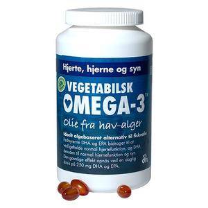 Vegetabilsk Omega-3 - 180 Kaps. - Dfi - Grønne Vitaminer