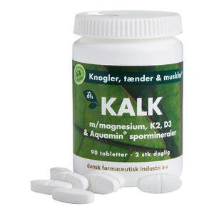 Kalk M/Magnesium, K2 Og D3 - 90 Tabl. - Dfi - Grønne Vitaminer