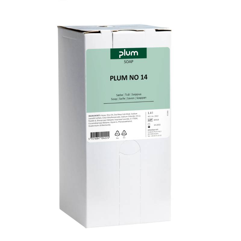 Plum, Cremesæbe No. 14 1,4 L., Til Multiplum Dispenser