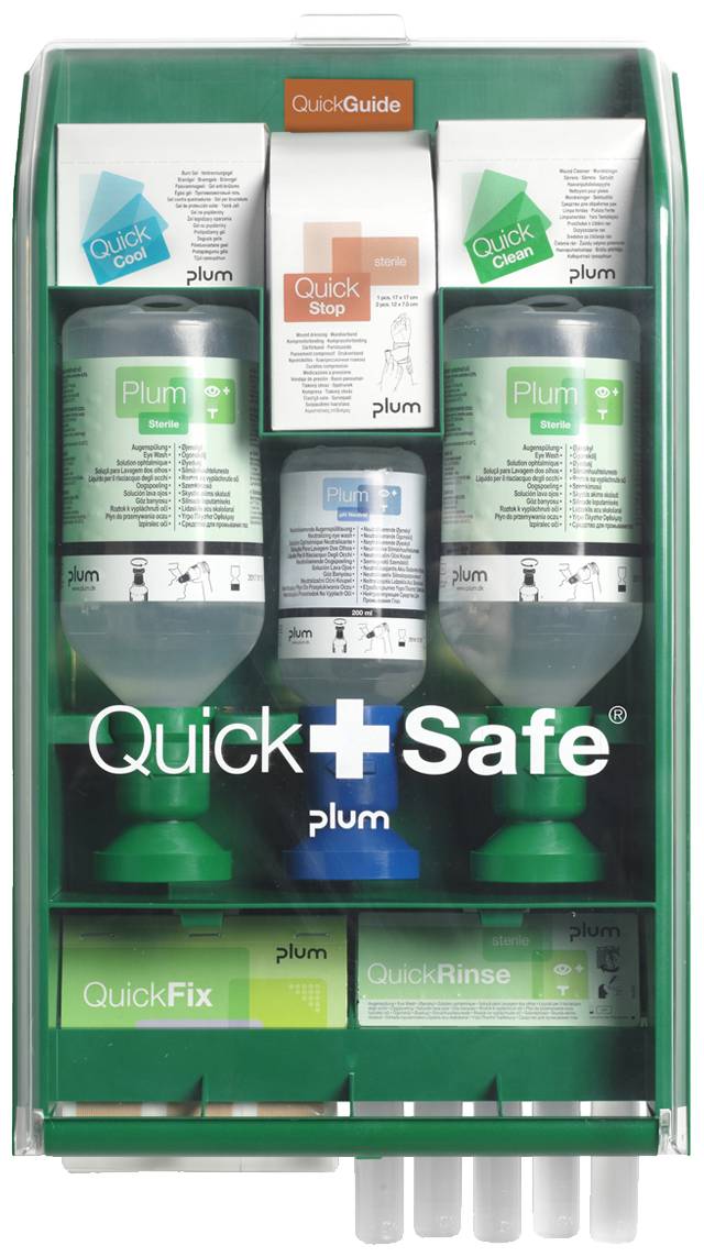 Plum Quicksafe Complete, Sikkerhedsskab Med Førstehjælpsprodukter