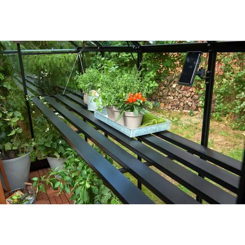 Juliana Lamelbord Integreret - Orangeri 15,2 Mâ² - Sort - F04544