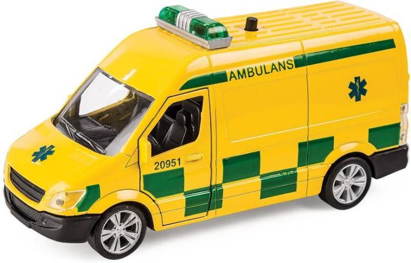 Ambulance Vogn M/Lys Og Lyd