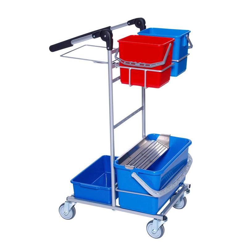 Rengøringsvogn - Ergo Mini Drypsystem Med 2 Spande