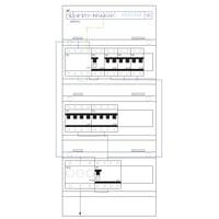 Boligtavle Llk3 T01.2030 M/Transient T2/20 Og Sikringselem. Hvid - Vrige
