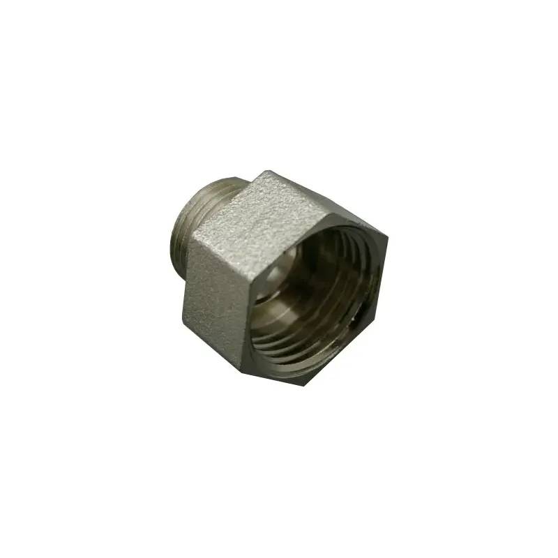 Overgangssæt Til Armatur- Slanger 1/2"x3/8"  Krom - Vvs Trading A/S