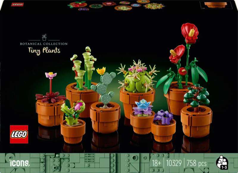 10329 Lego Icons Små Planter