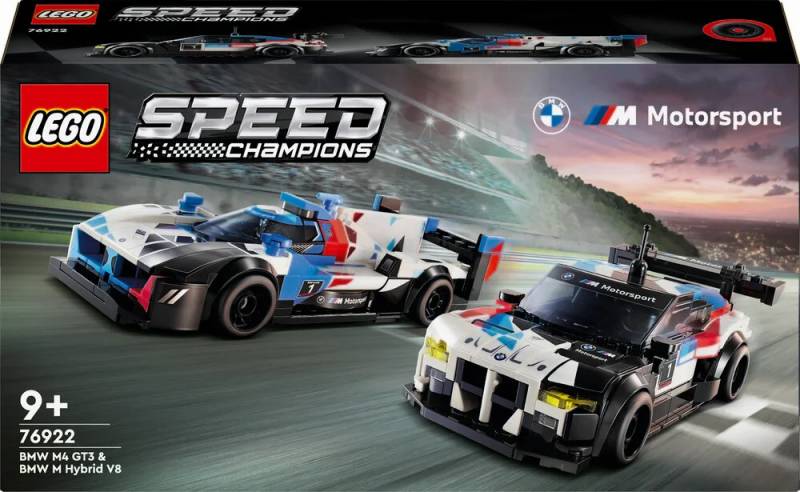 76922 Lego Speed Champions Bmw M4 Gt3 Og Bmw M Hybrid V8-Racerbiler