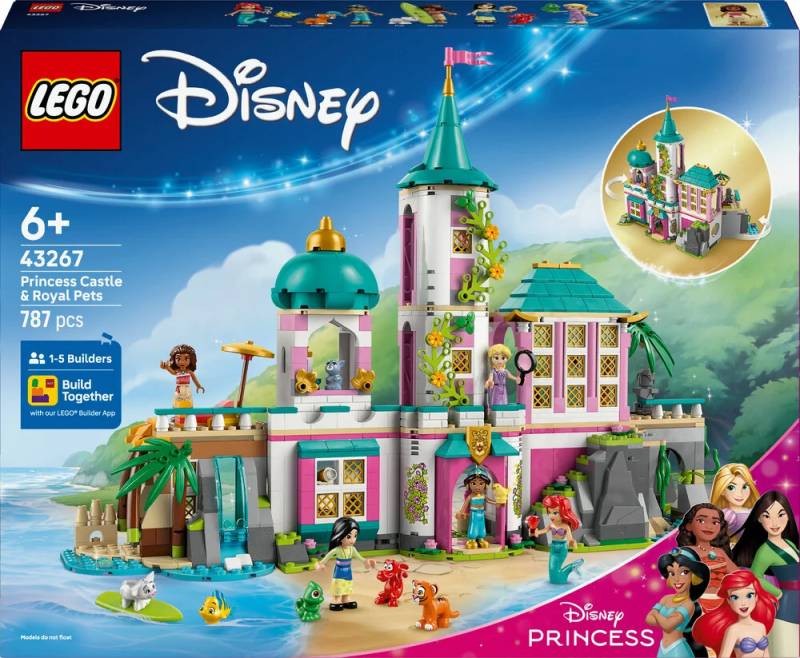 43267 Lego Disney Prinsesseslot Og Royale Kæledyr