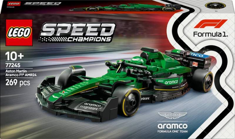77245 Lego Speed Champions Aston Martin Aramco F1® Amr24-Racerbil