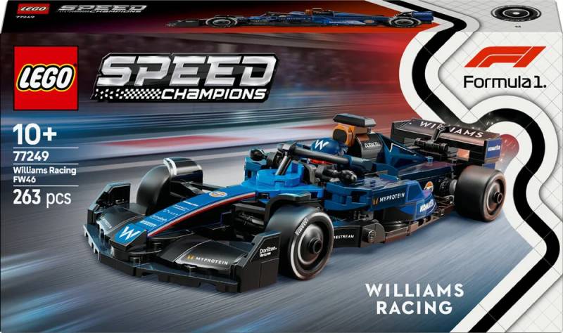 77249 Lego Speed Champions Williams Racing Fw46 F1®-Racerbil