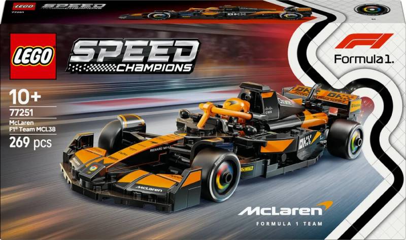 77251 Lego Speed Champions Mclaren F1® Team Mcl38-Racerbil