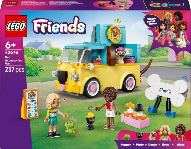 42678 Lego Friends Vogn Med Kæledyrs-Accessories
