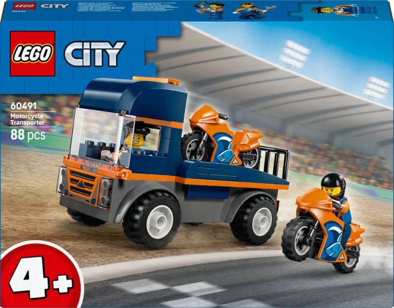 60491 Lego City Motorcykel-Transporter