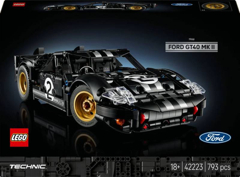 42223 Lego Technic 1966 Ford Gt40 Mkii-Racerbil